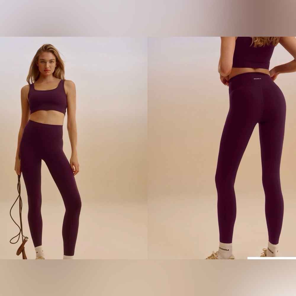 Adanola Women’s Ultimate Leggings in Dark Cherry
